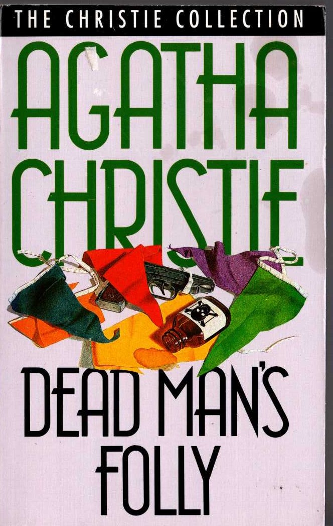 Agatha Christie  DEAD MAN'S FOLLY front book cover image