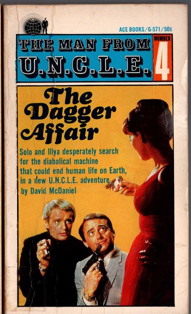 David McDaniel  THE MAN FROM U.N.C.L.E. (4): THE DAGGER AFFAIR front book cover image