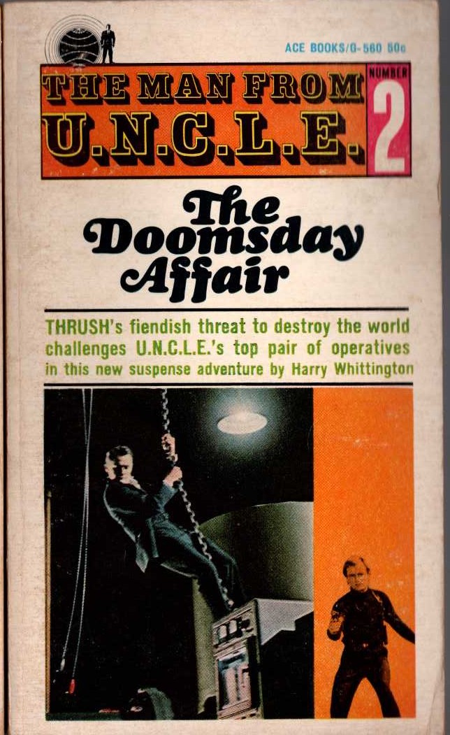 Harry Whittington  THE MAN FROM U.N.C.L.E. (2): The Doomsday Affair front book cover image