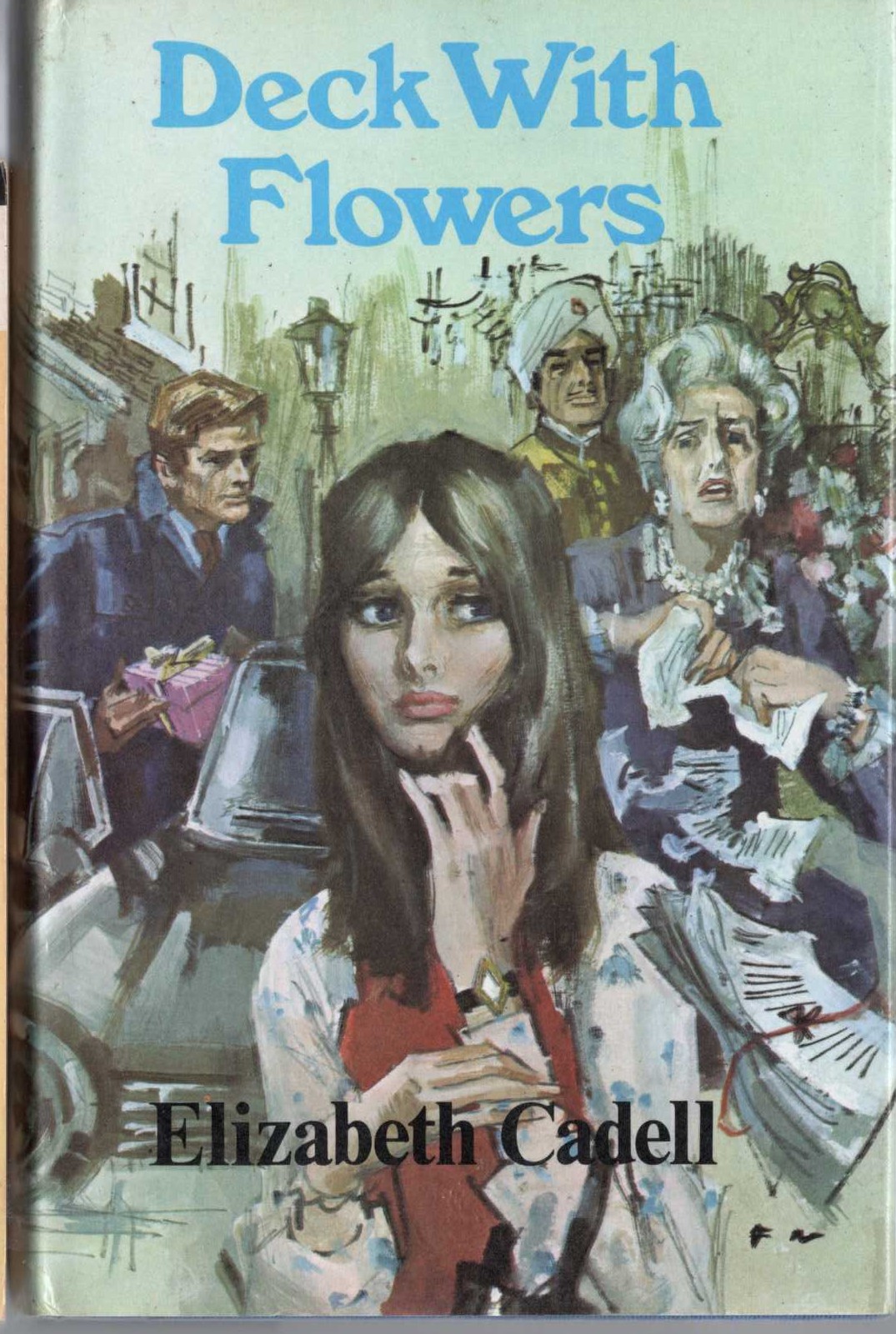 DECK WITH FLOWERS front book cover image