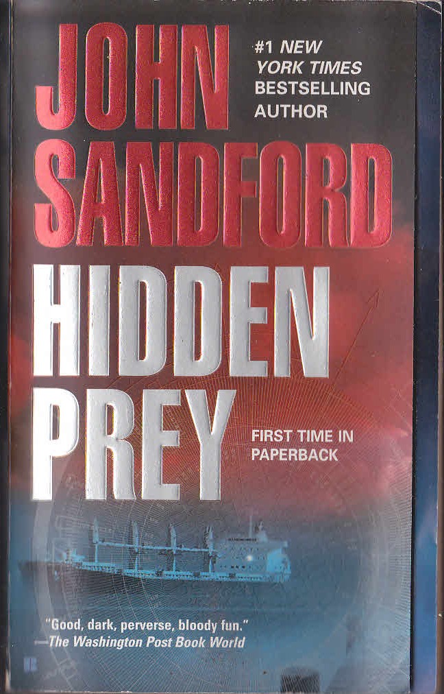John Sandford  HIDDEN PREY front book cover image