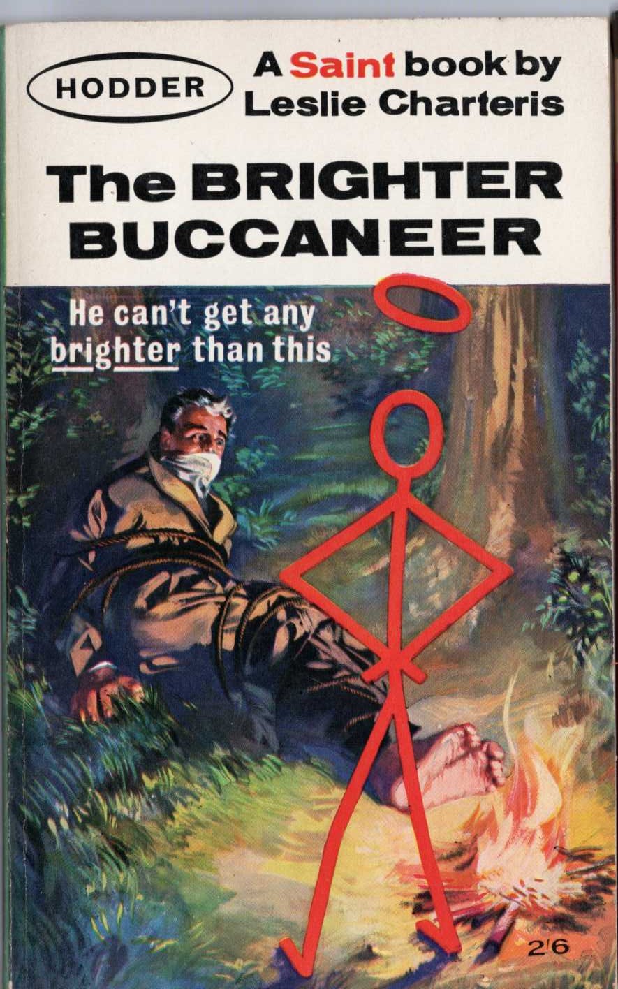 Leslie Charteris  THE BRIGHTER BUCCANEER front book cover image