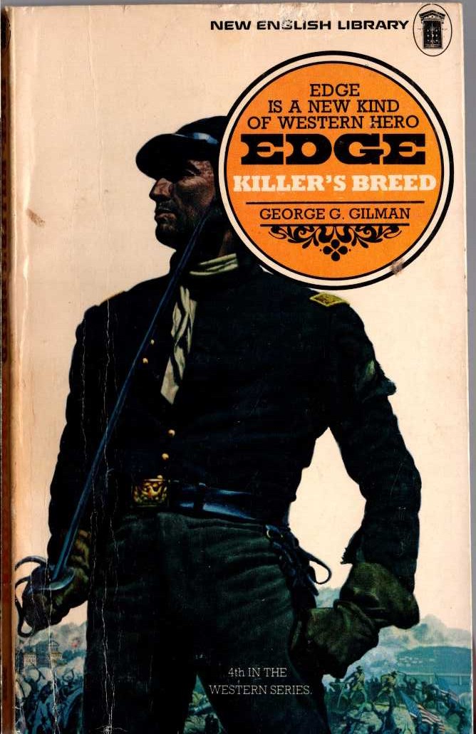 George G. Gilman  EDGE 4: KILLER'S BREED front book cover image