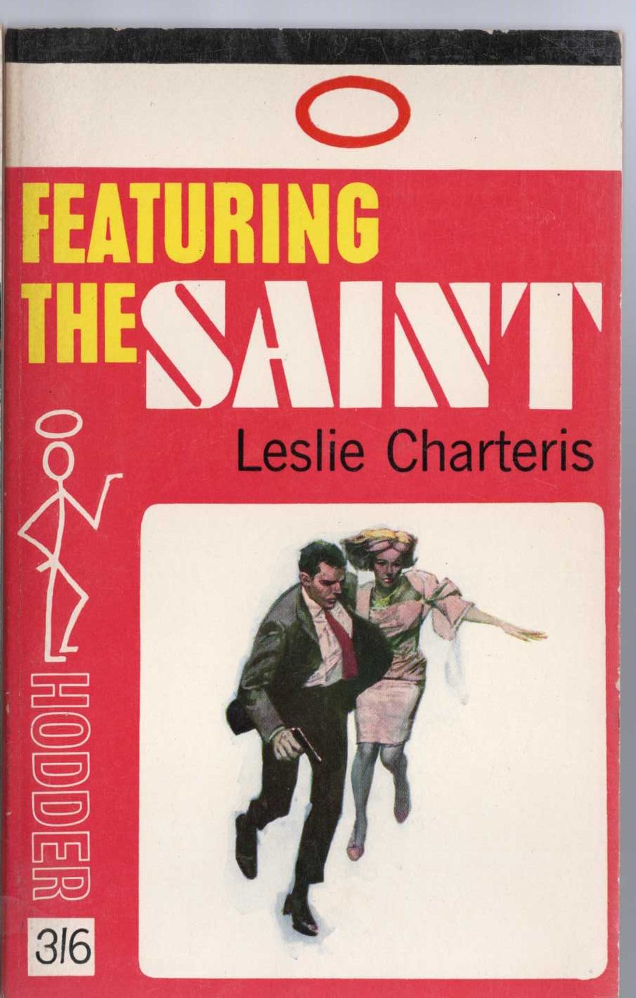 Leslie Charteris  FEATURING THE SAINT front book cover image