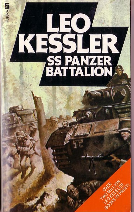Leo Kessler  SS PANZER BATTALION front book cover image