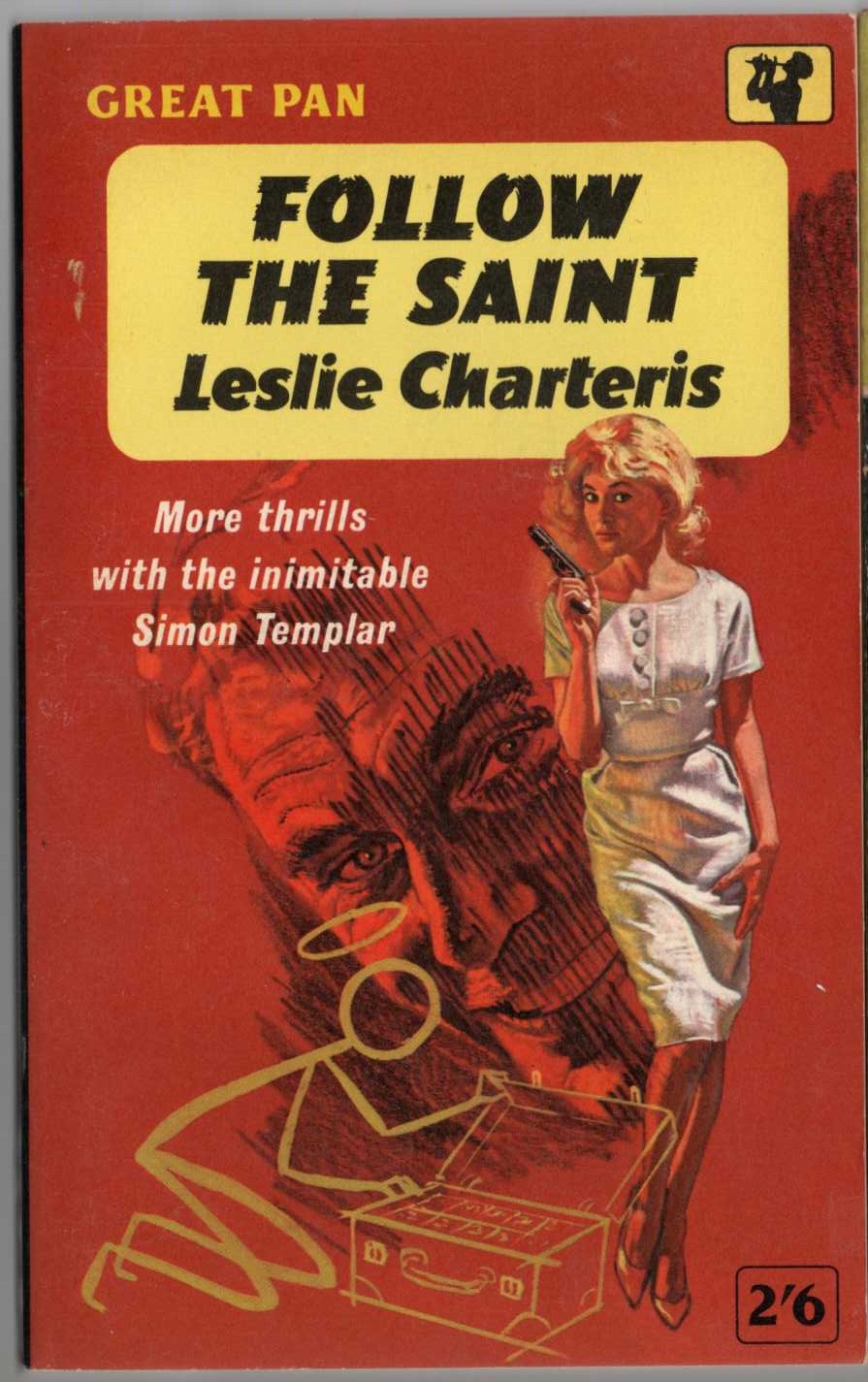 Leslie Charteris  FOLLOW THE SAINT front book cover image