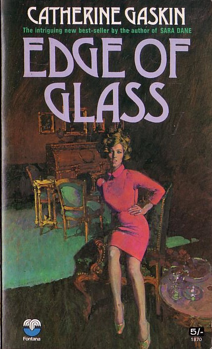 Catherine Gaskin  EDGE OF GLASS front book cover image