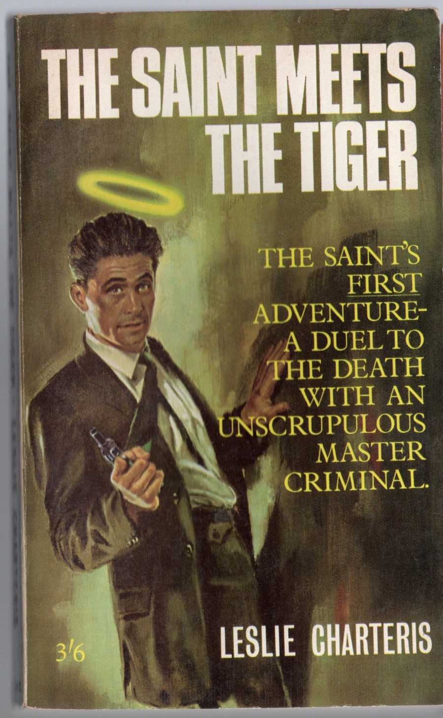 Leslie Charteris  THE SAINT MEETS THE TIGER front book cover image