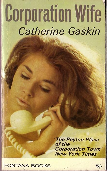 Catherine Gaskin  CORPORATION WIFE front book cover image