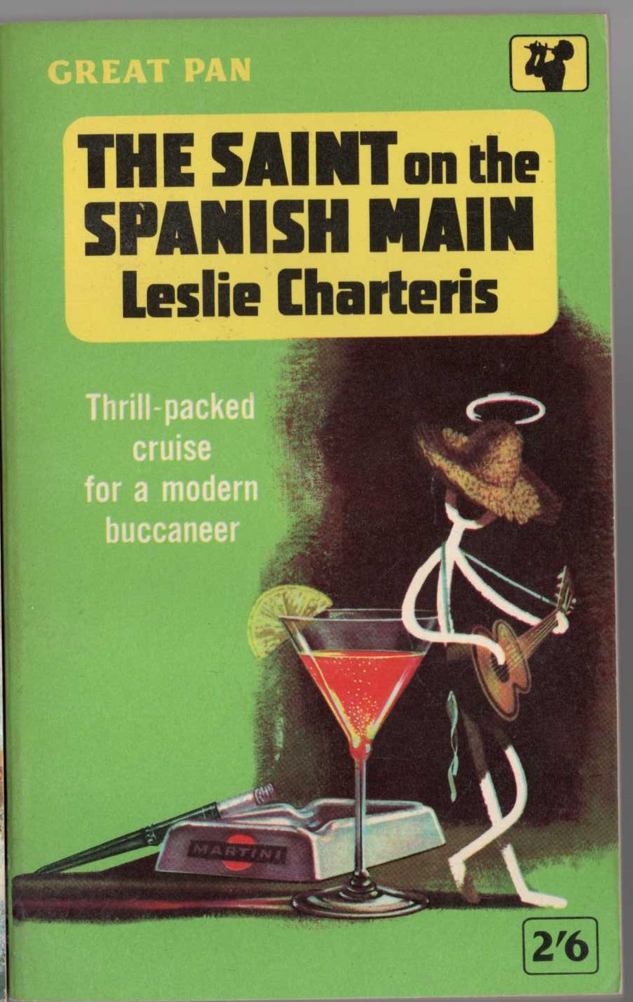 Leslie Charteris  THE SAINT ON THE SPANISH MAIN front book cover image
