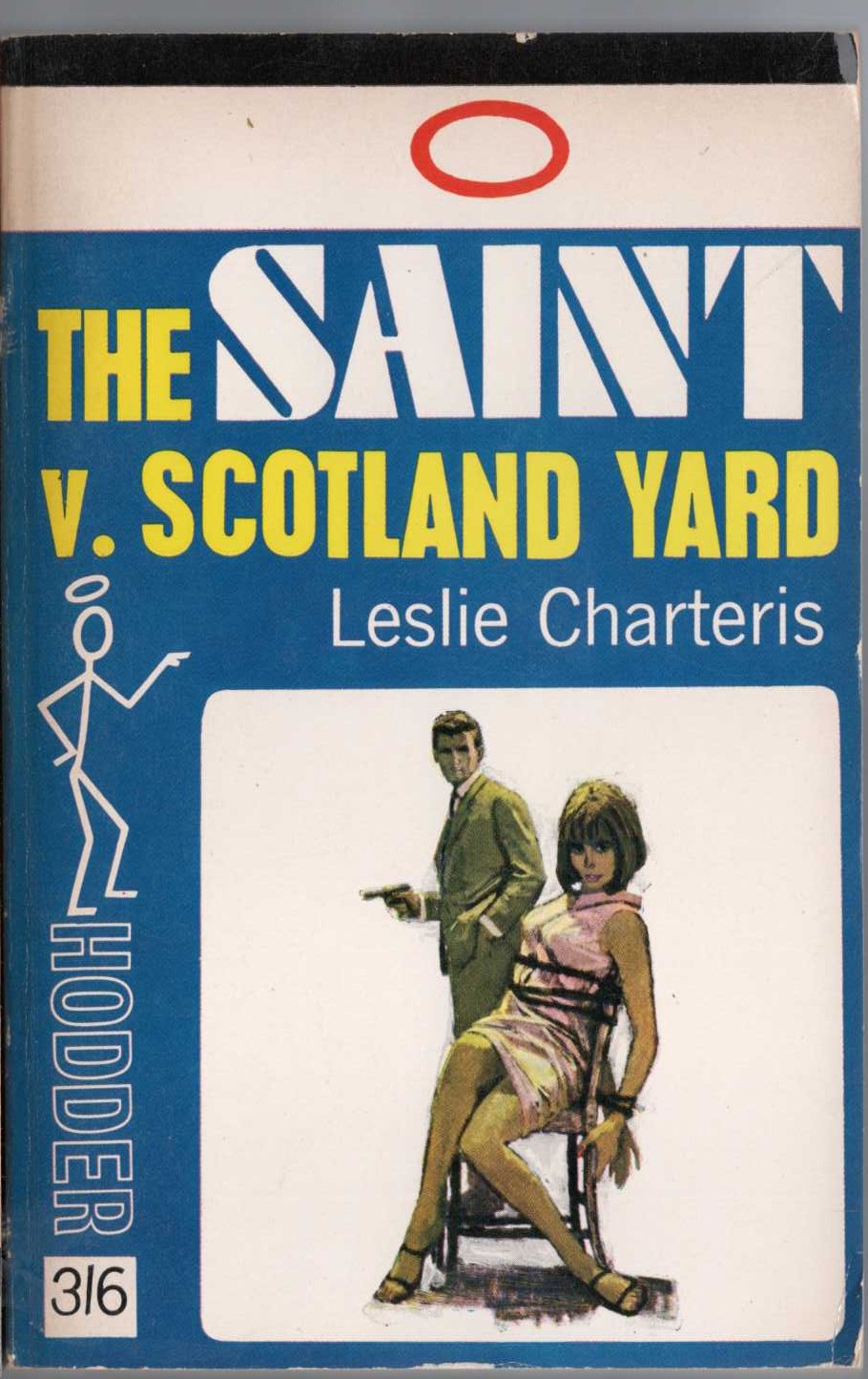Leslie Charteris  THE SAINT v. SCOTLAND YARD front book cover image