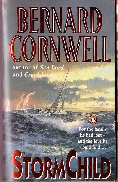 Bernard Cornwell  STORMCHILD front book cover image
