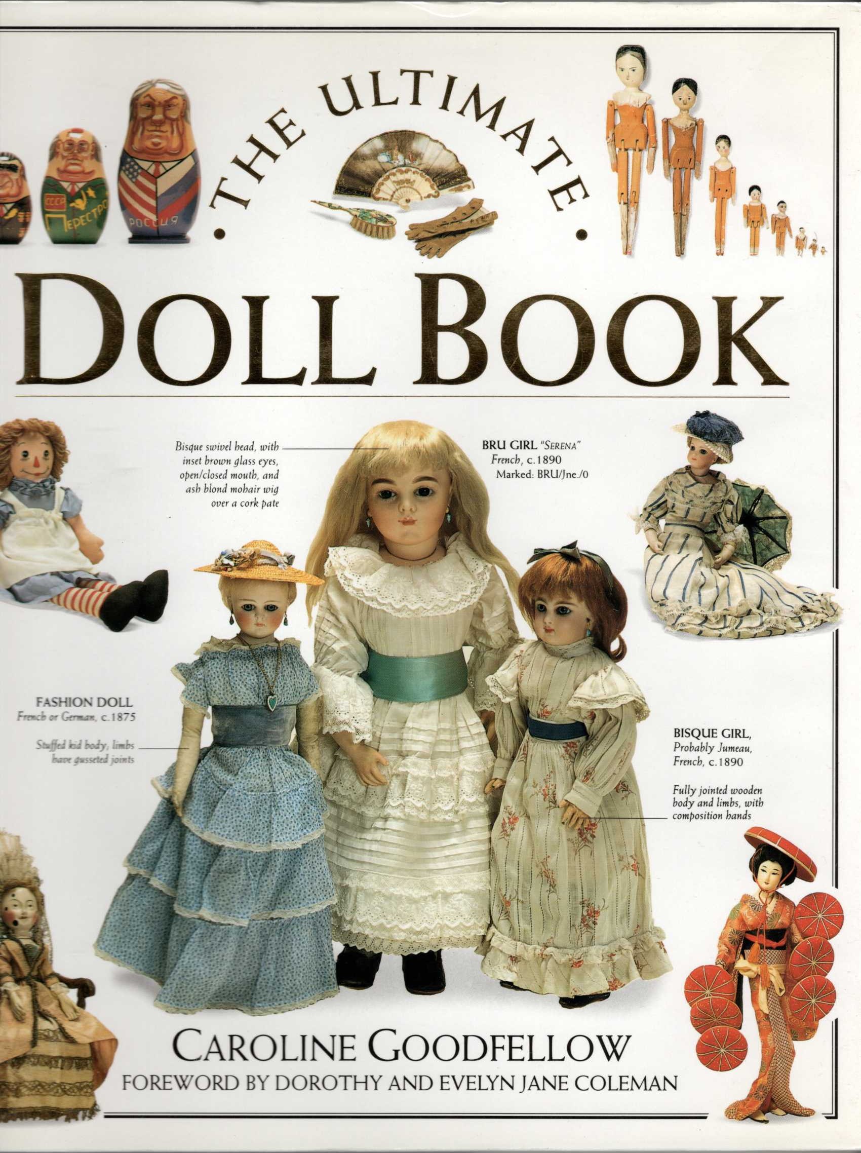 THE ULTIMATE DOLL BOOK front book cover image