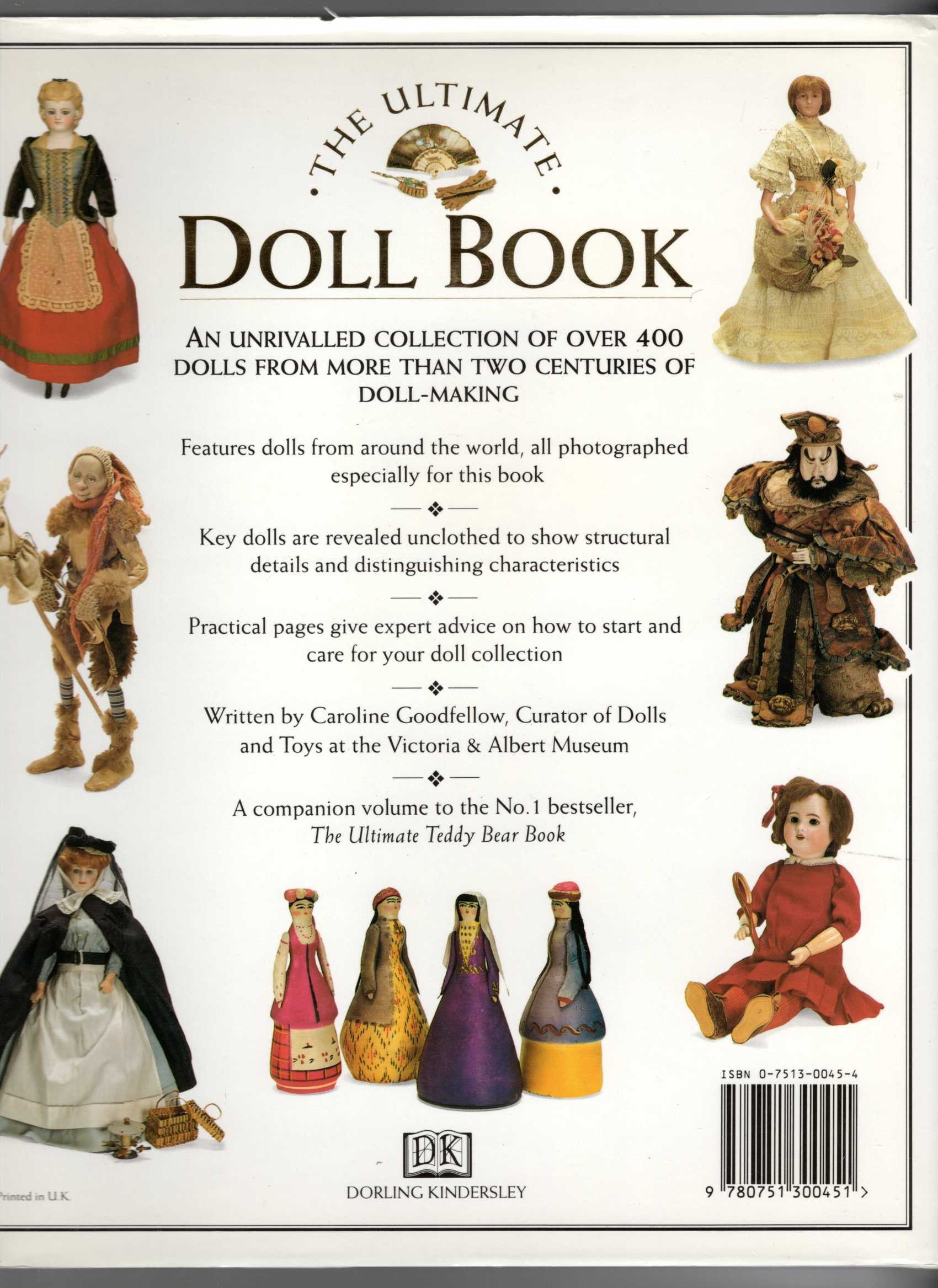 THE ULTIMATE DOLL BOOK magnified rear book cover image