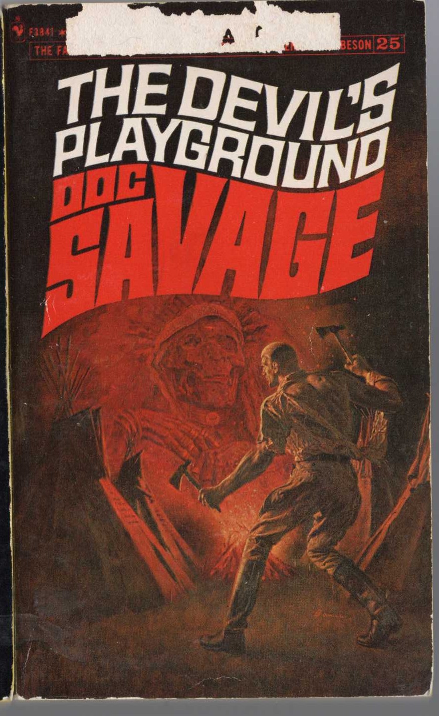 Kenneth Robeson  DOC SAVAGE: THE DEVIL'S PLAYGROUND front book cover image