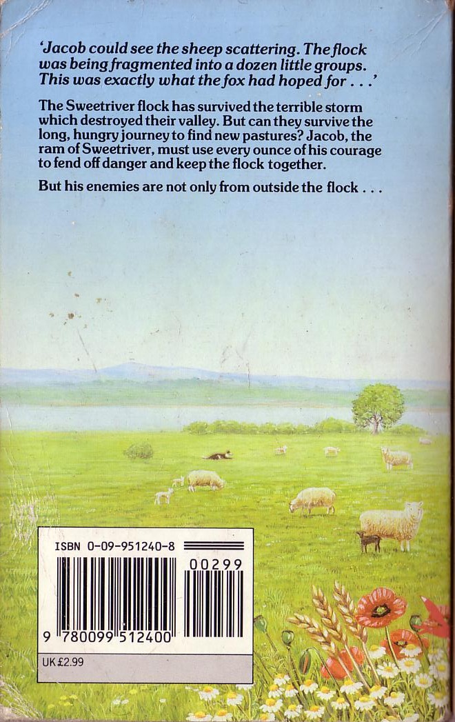 Colin Dann  THE RAM OF SWEETRIVER magnified rear book cover image