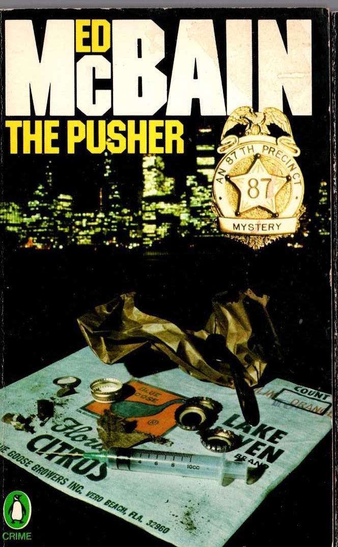 Ed McBain  THE PUSHER front book cover image