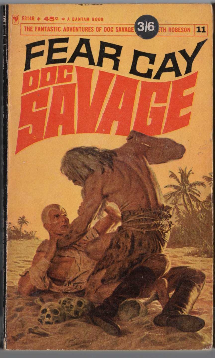 Kenneth Robeson  DOC SAVAGE: FEAR CAY front book cover image