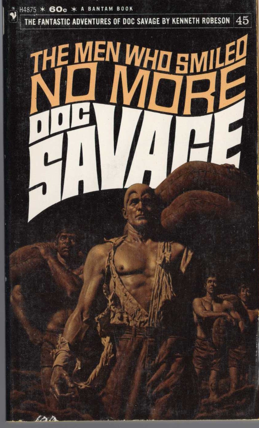 Kenneth Robeson  DOC SAVAGE: THE MEN WHO SMILED NO MORE front book cover image