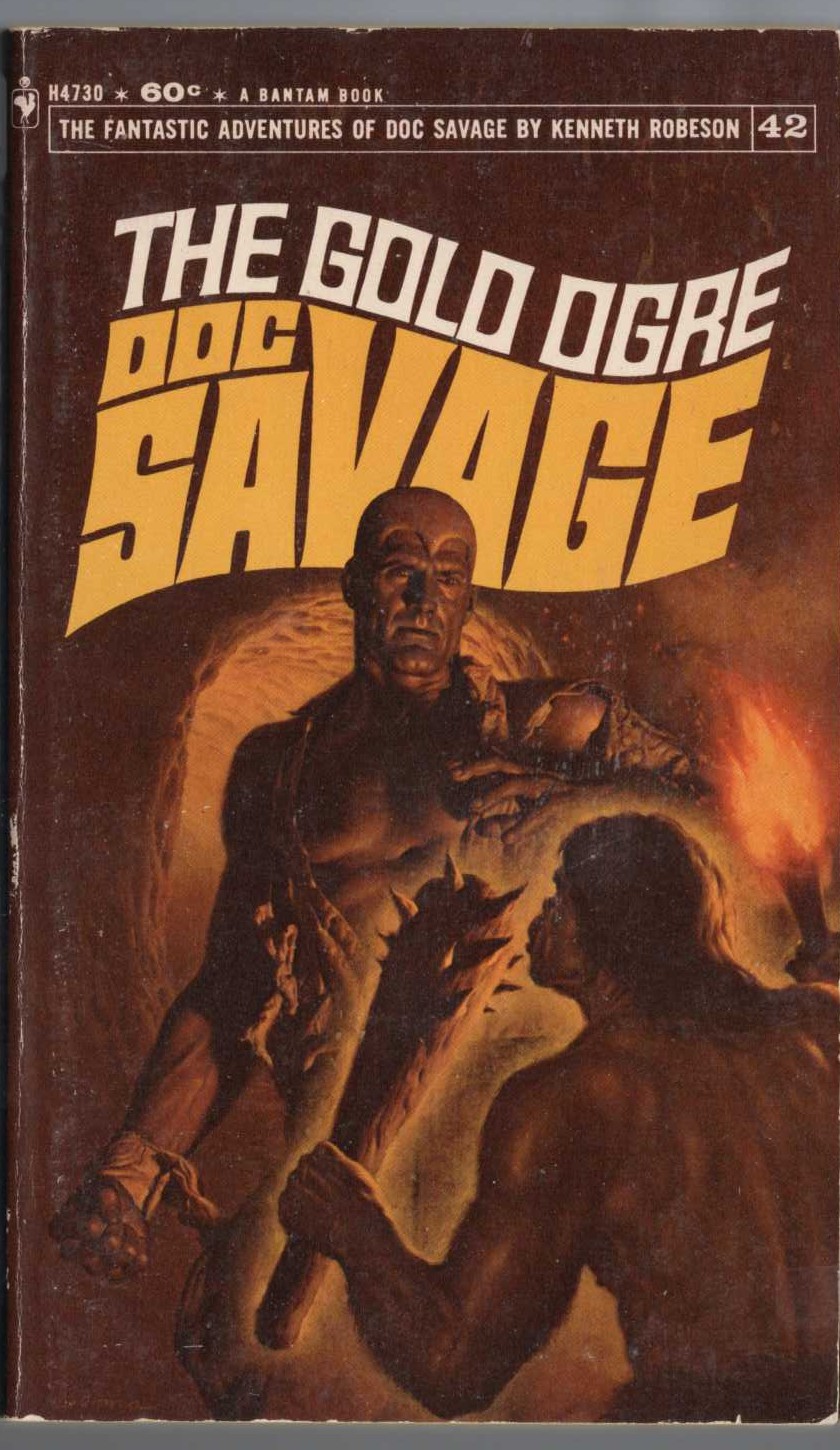 Kenneth Robeson  DOC SAVAGE: THE GOLD OGRE front book cover image