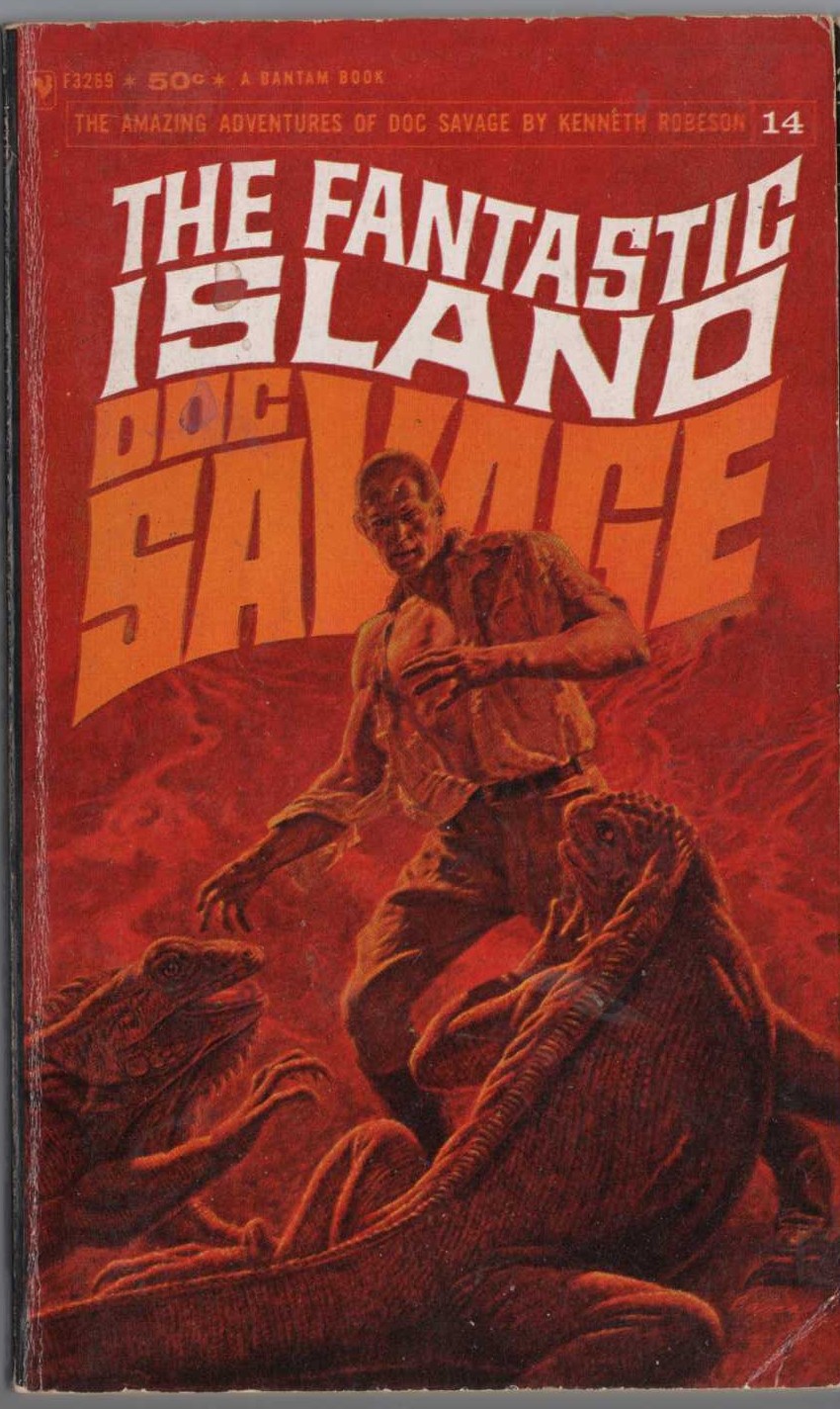 Kenneth Robeson  DOC SAVAGE: THE FANTASTIC ISLAND front book cover image