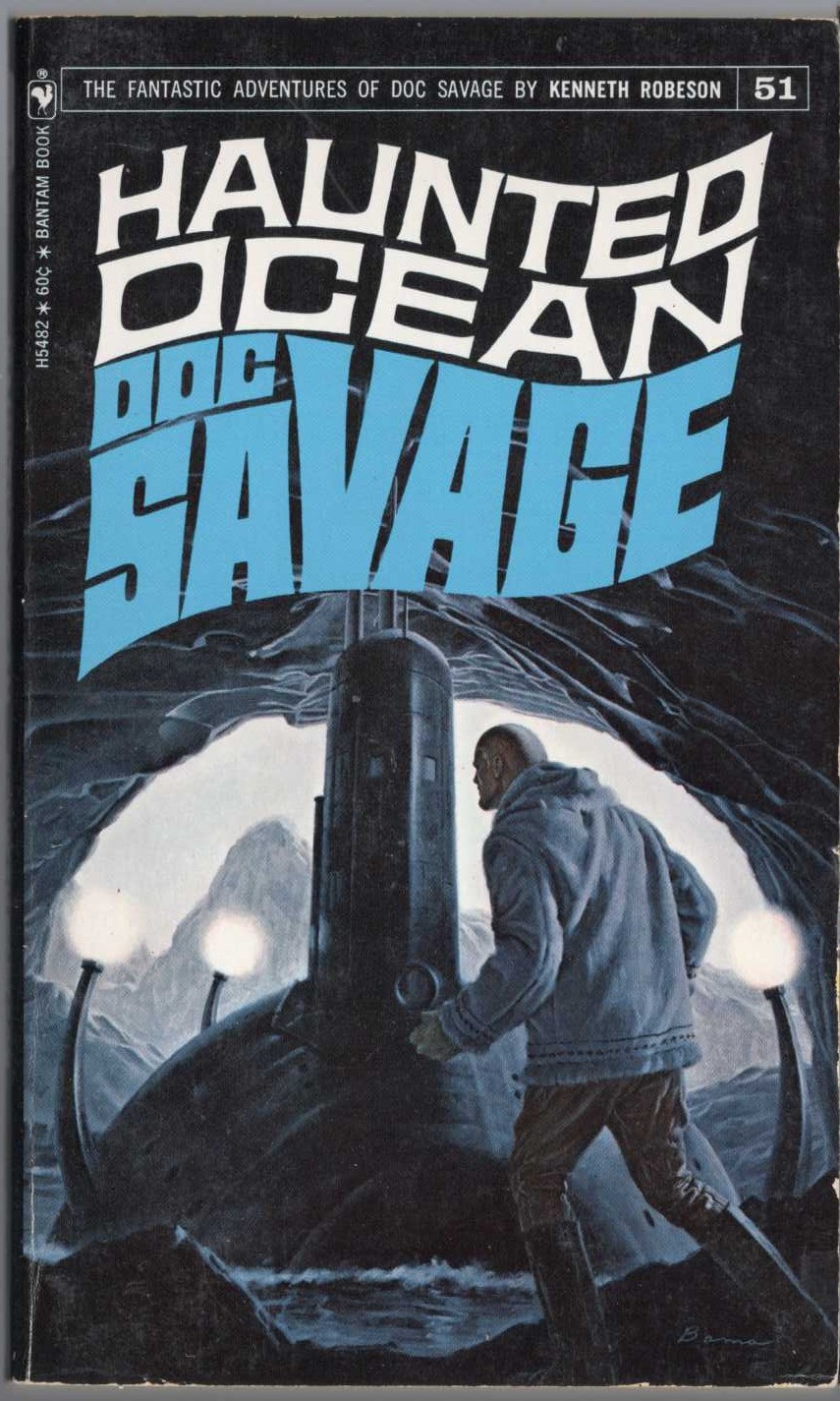 Kenneth Robeson  DOC SAVAGE: HAUNTED OCEAN front book cover image