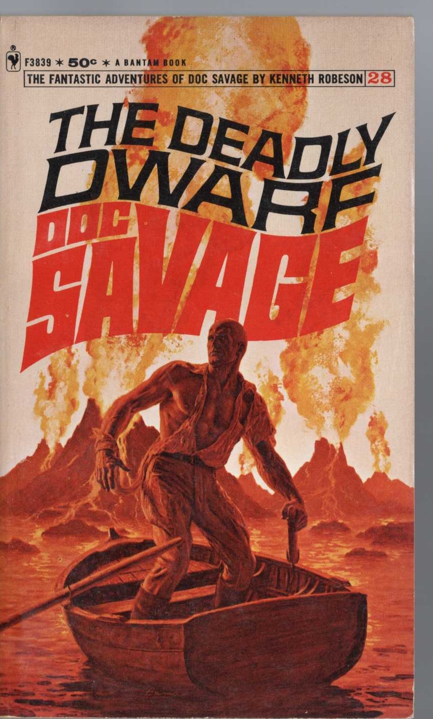 Kenneth Robeson  DOC SAVAGE: THE DEADLY DWARF front book cover image