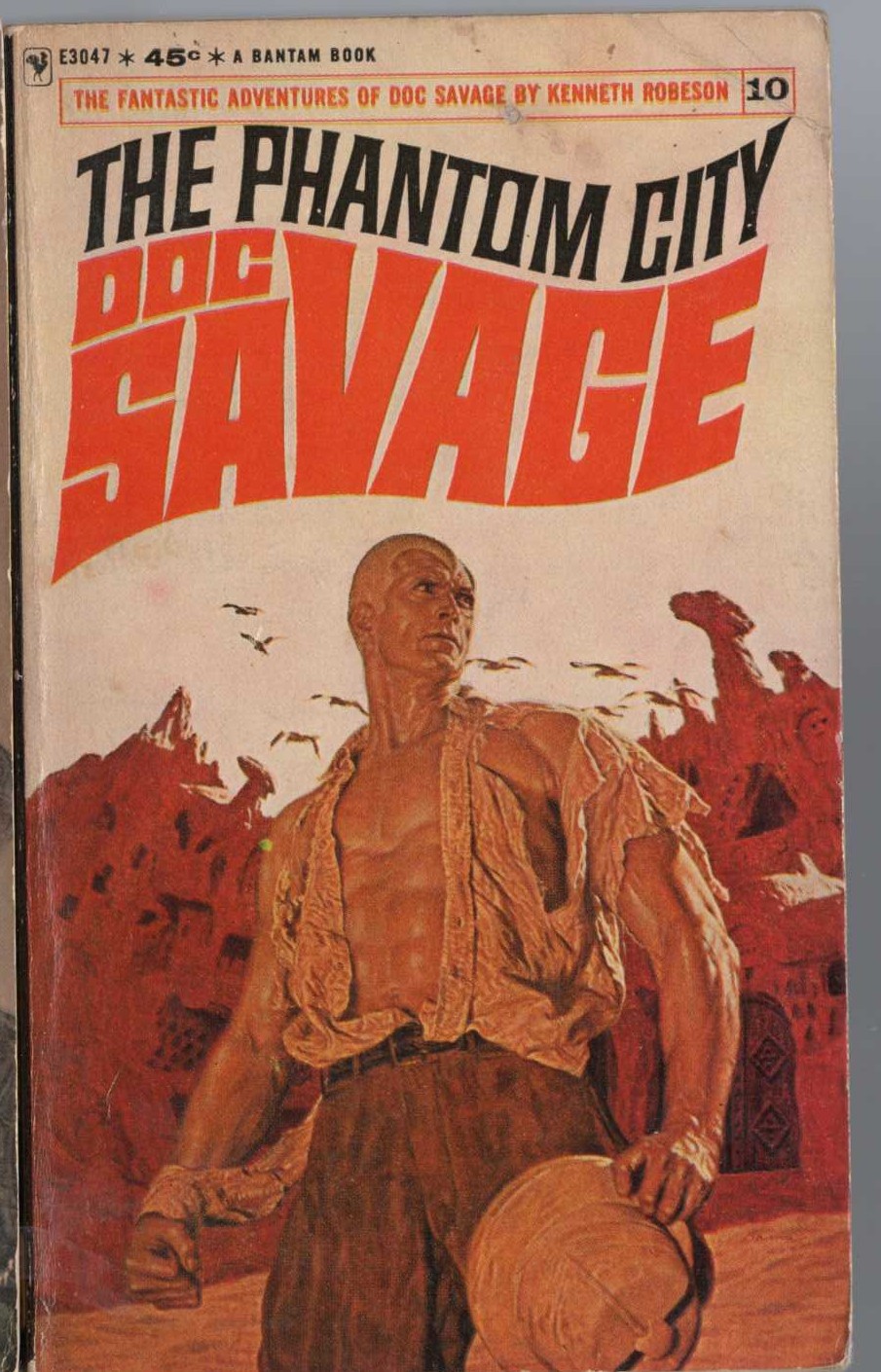 Kenneth Robeson  DOC SAVAGE: THE PHANTOM CITY front book cover image