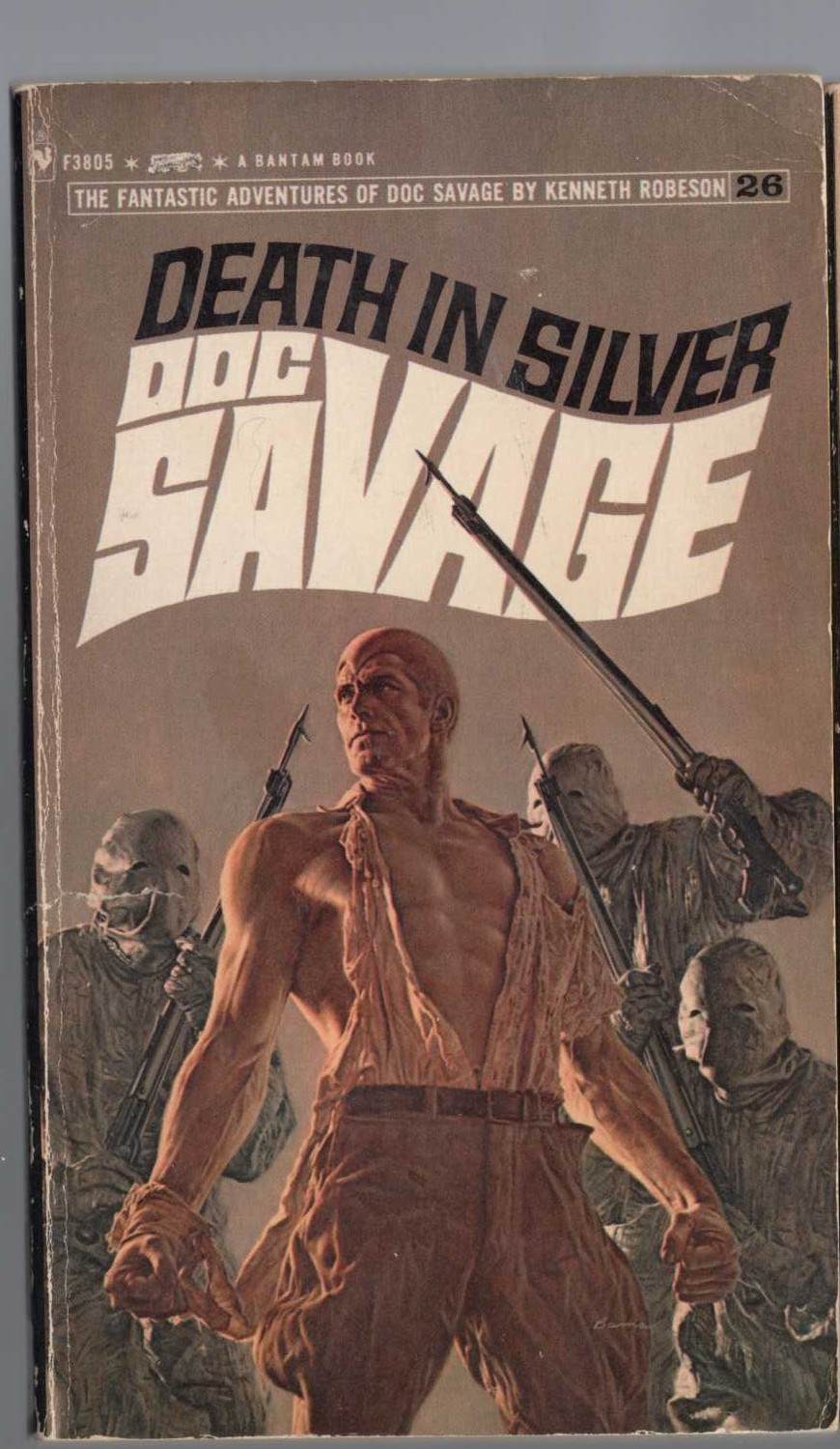 Kenneth Robeson  DOC SAVAGE: DEATH IN SILVER front book cover image