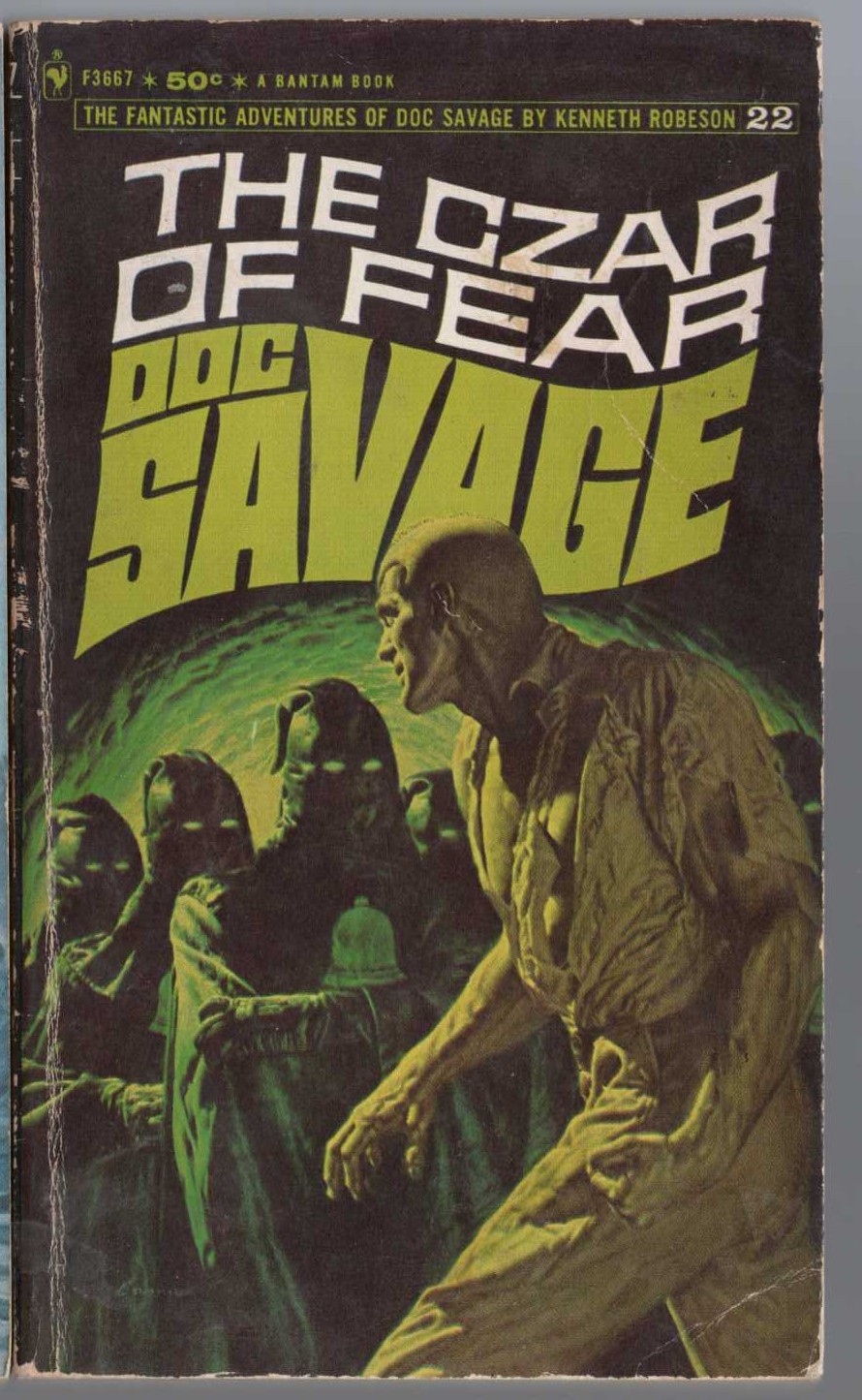 Kenneth Robeson  DOC SAVAGE: THE CZAR OF FEAR front book cover image
