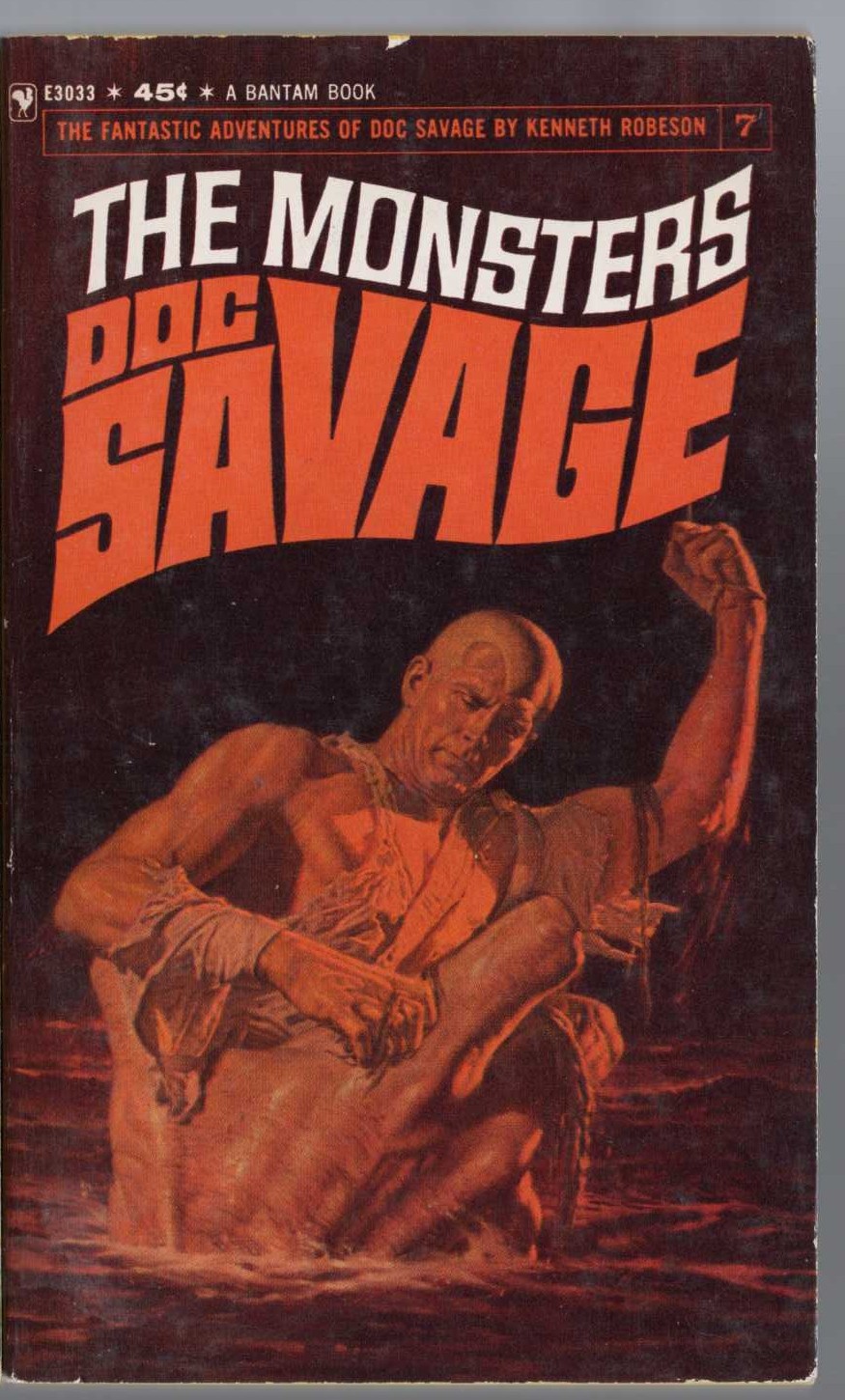 Kenneth Robeson  DOC SAVAGE: THE MONSTERS front book cover image