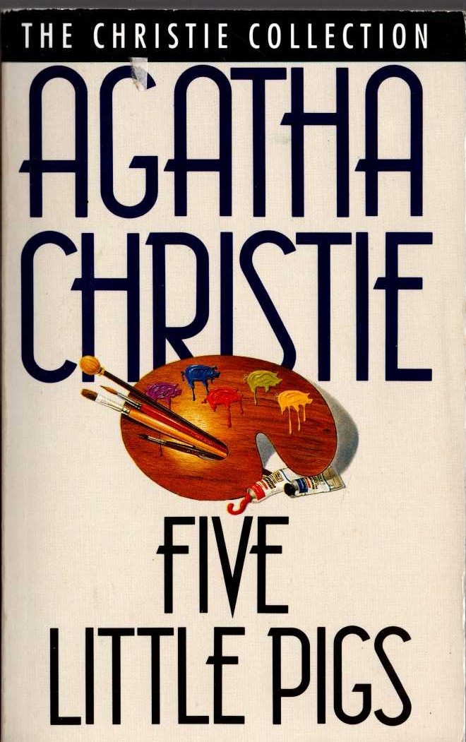 Agatha Christie  FIVE LITTLE PIGS front book cover image