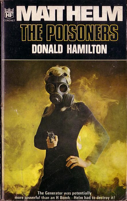 Donald Hamilton  THE POISONERS front book cover image