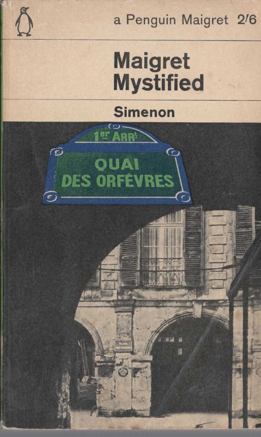 Georges Simenon  MAIGRET MYSTIFIED front book cover image