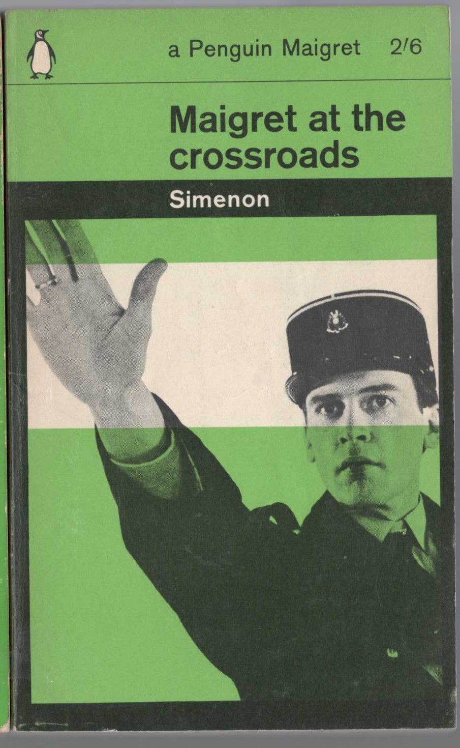 Georges Simenon  MAIGRET AT THE CROSSROADS front book cover image