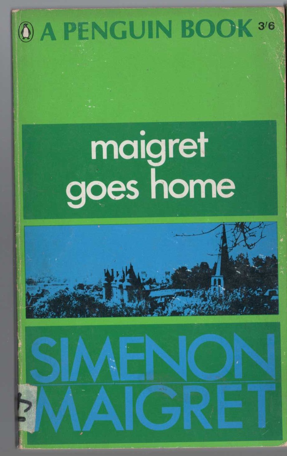 Georges Simenon  MAIGRET GOES HOME front book cover image