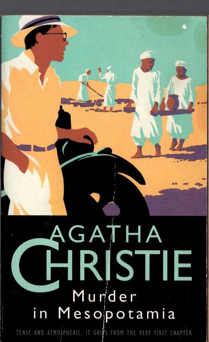 Agatha Christie  MURDER IN MESOPOTAMIA front book cover image