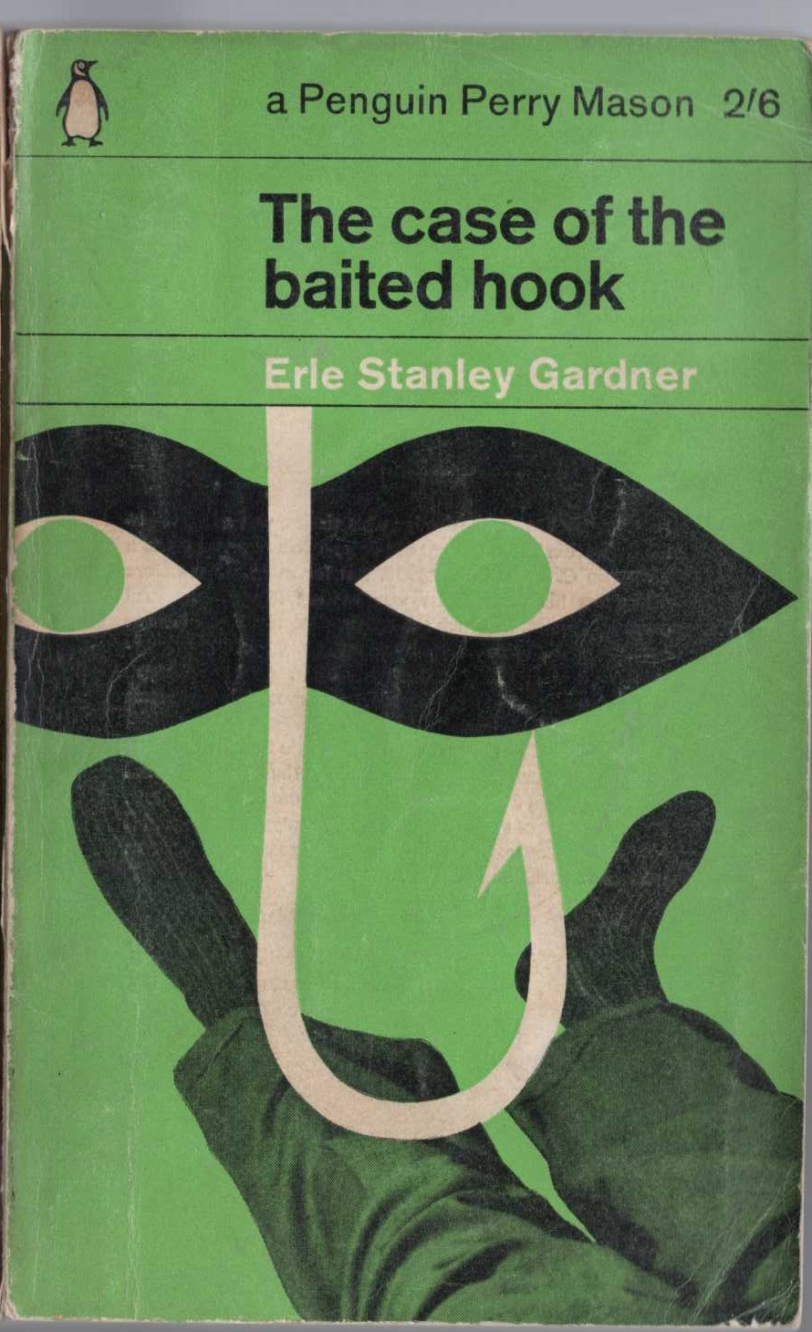 Erle Stanley Gardner  THE CASE OF THE BAITED HOOK front book cover image