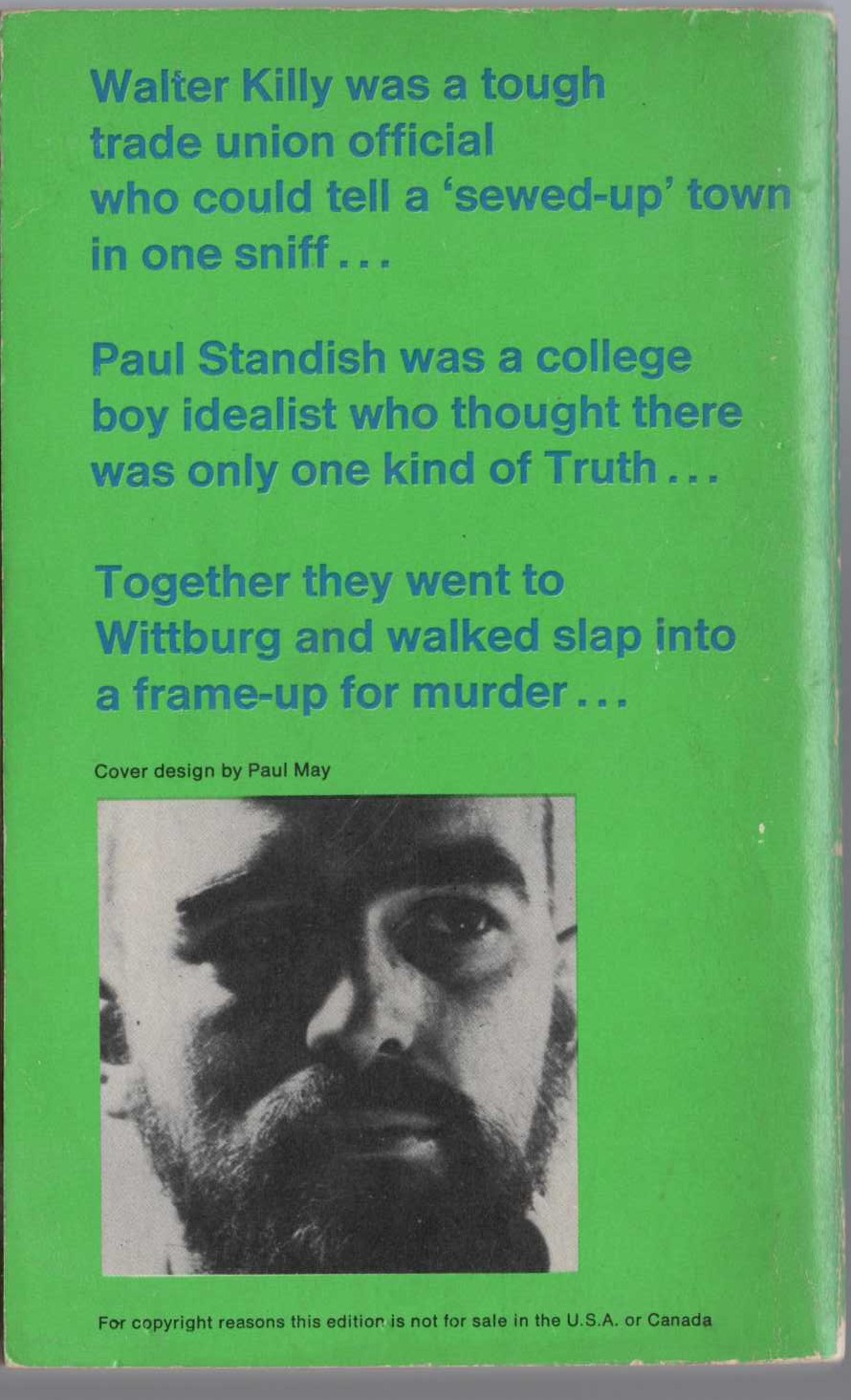 Donald E. Westlake  KILLY magnified rear book cover image
