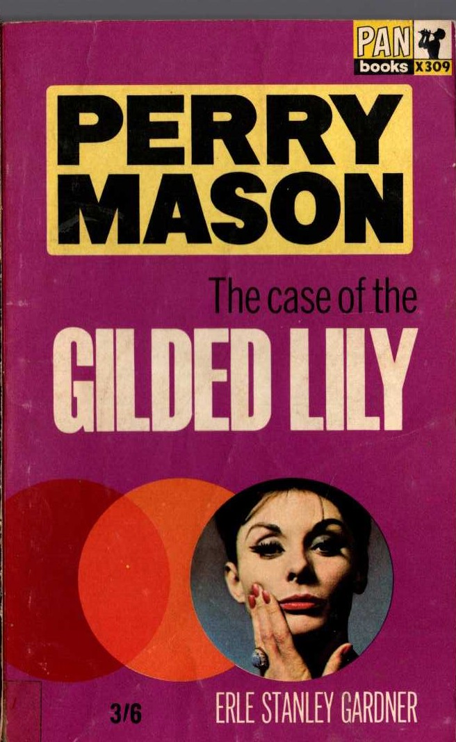 Erle Stanley Gardner  THE CASE OF THE GILDED LILY front book cover image