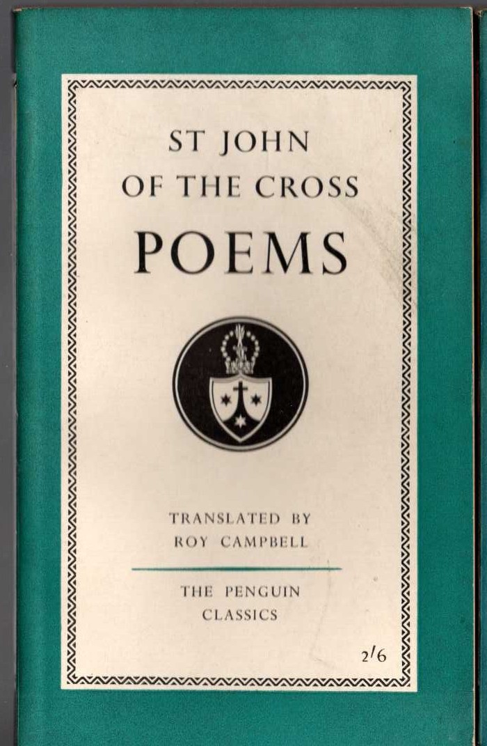 St John of the Cross  POEMS front book cover image