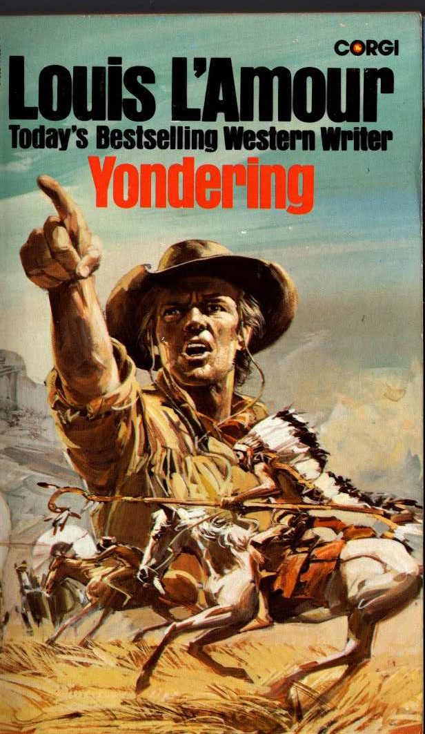 Louis L'Amour  YONDERING front book cover image