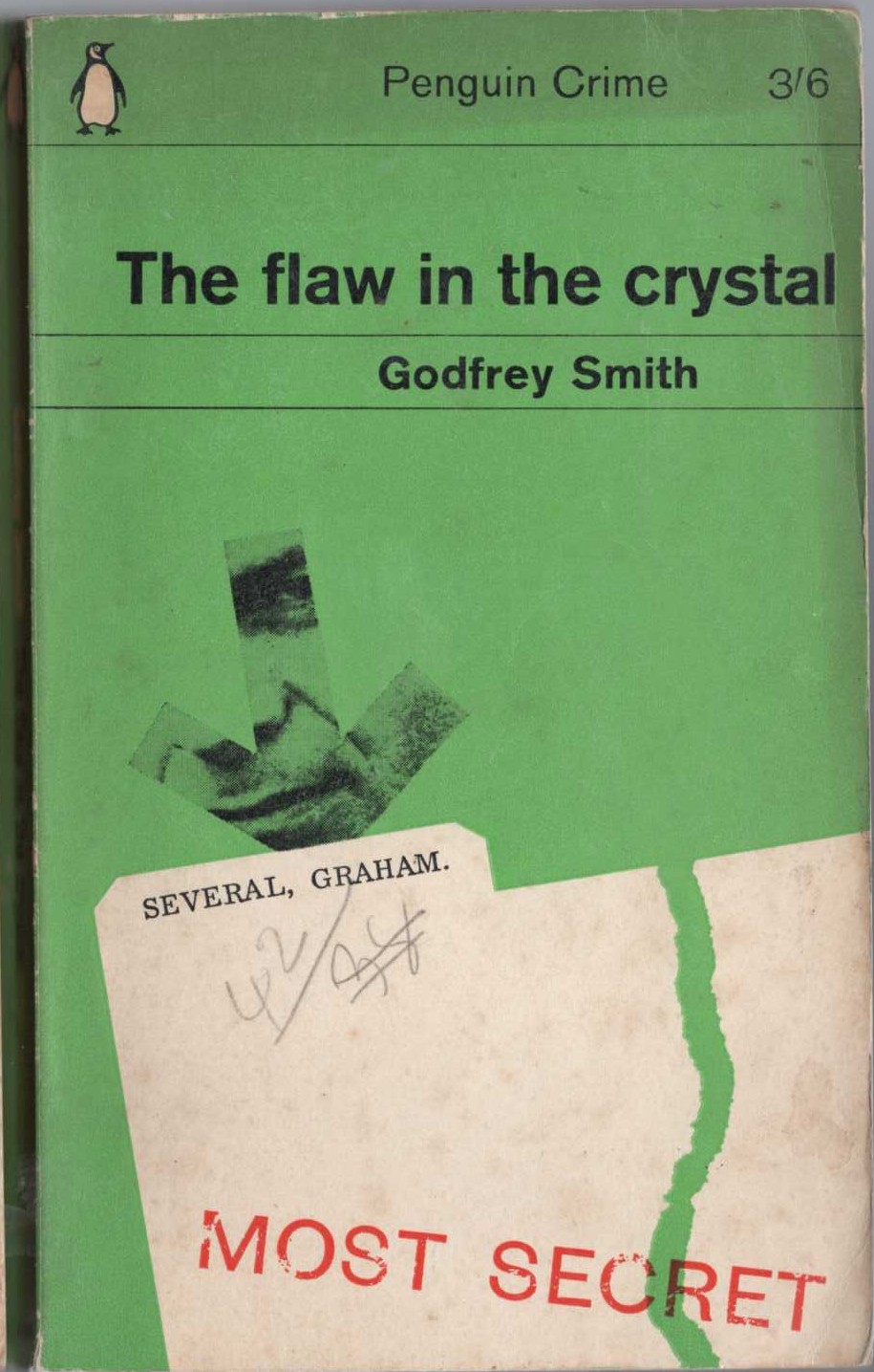 Godfrey Smith  THE FLAW IN THE CRYSTAL front book cover image