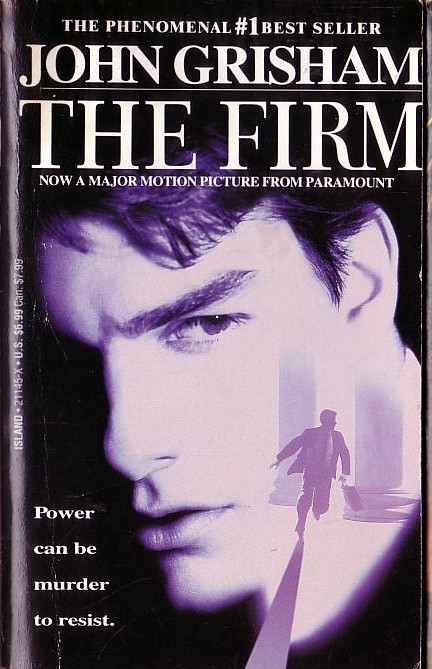 John Grisham  THE FIRM (Tom Cruise) front book cover image