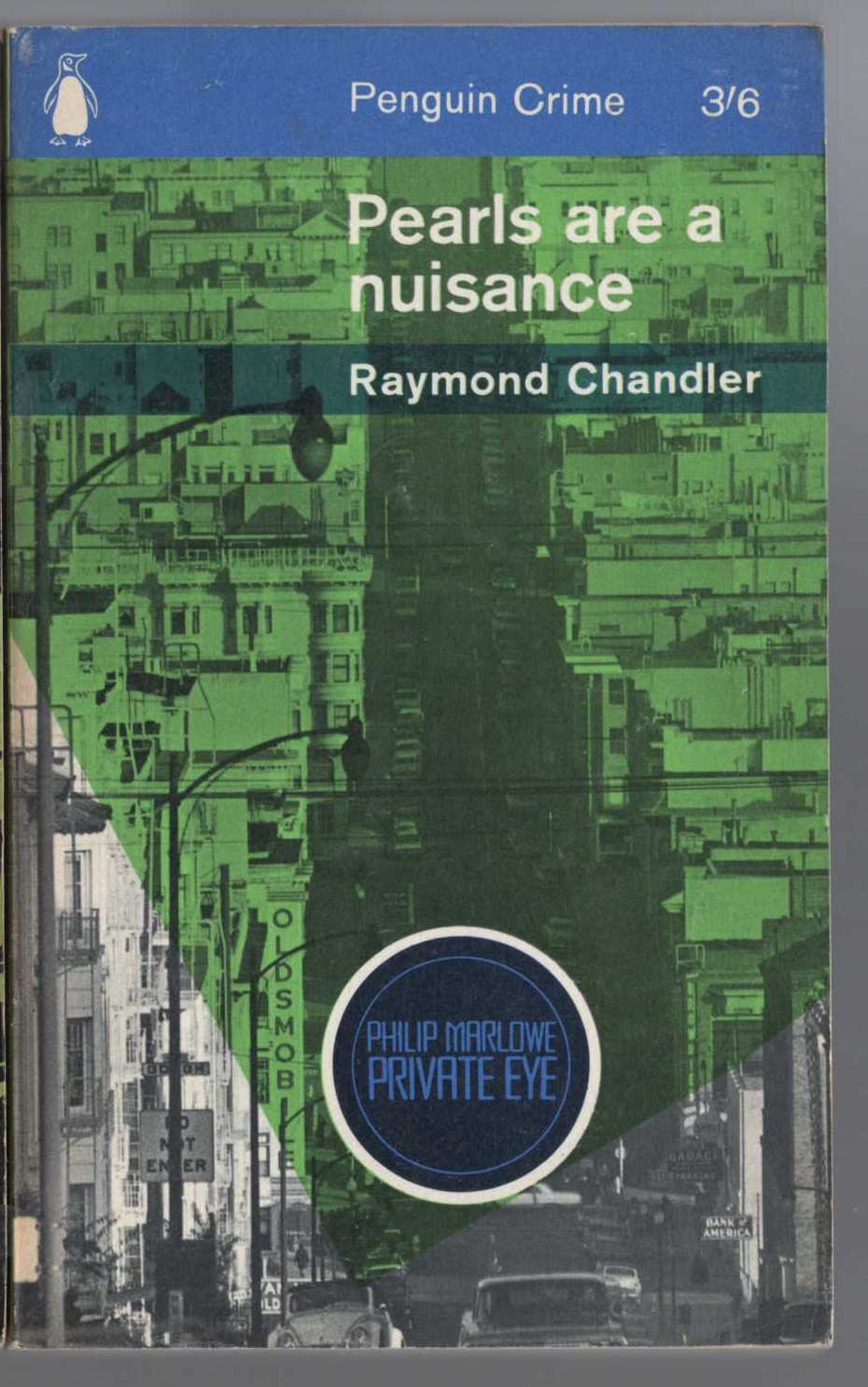 Raymond Chandler  PEARLS ARE A NUISANCE front book cover image