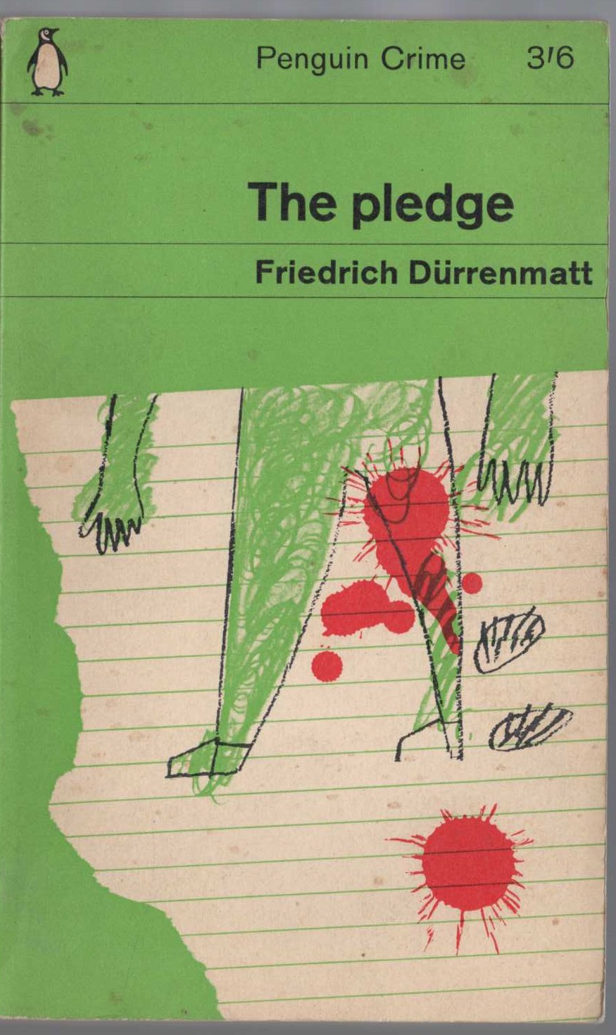 Friedrich Durrenmatt  THE PLEDGE front book cover image