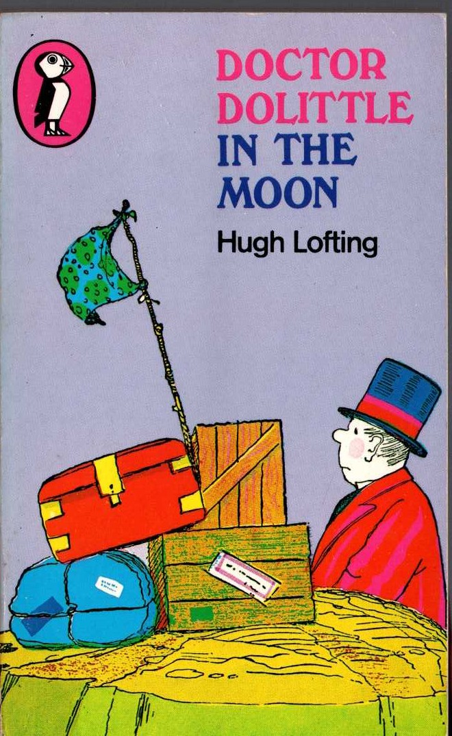 Hugh Lofting  DOCTOR DOLITTLE IN THE MOON front book cover image