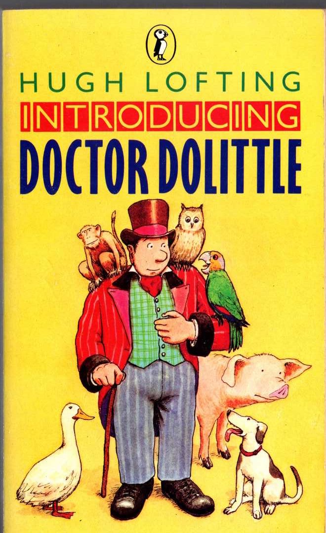 Hugh Lofting  INTRODUCING DOCTOR DOLITTLE front book cover image