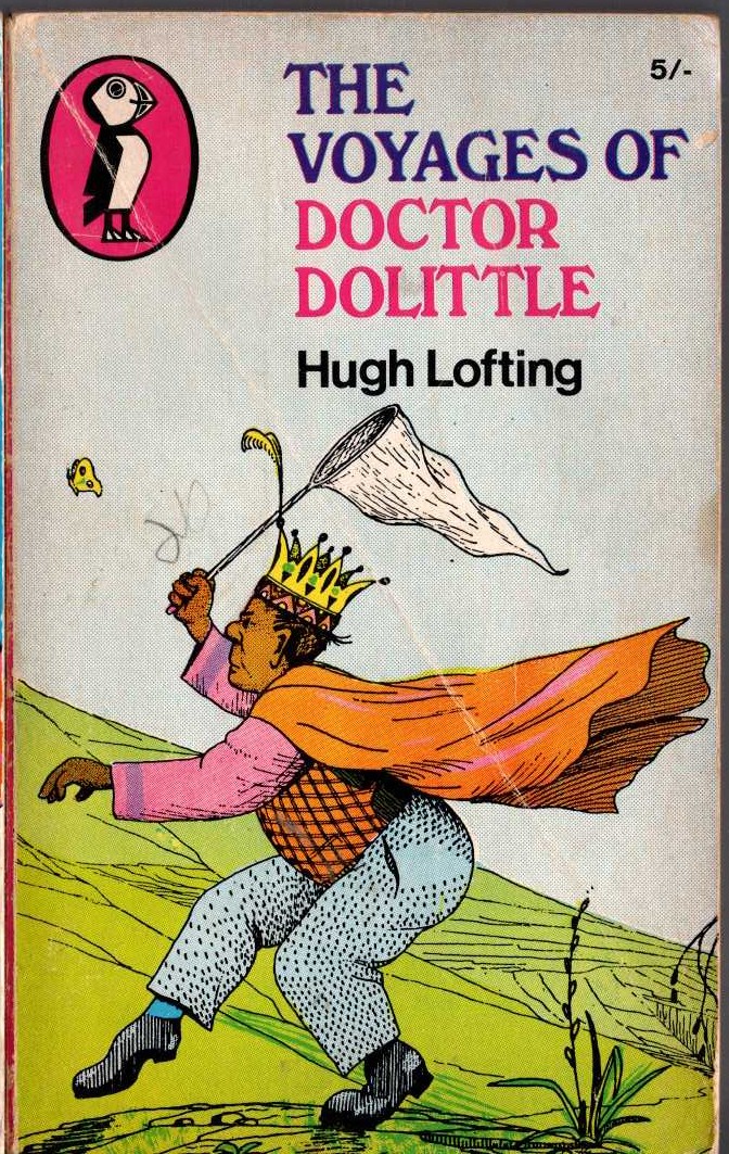 Hugh Lofting  THE VOYAGES OF DOCTOR DOLITTLE front book cover image