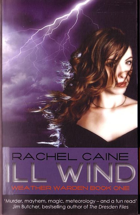 Rachel Caine  ILL WIND front book cover image